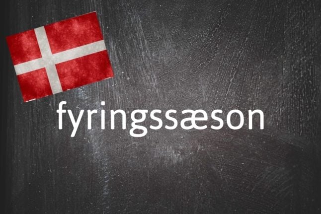 Danish word of the day: Fyringssæson
