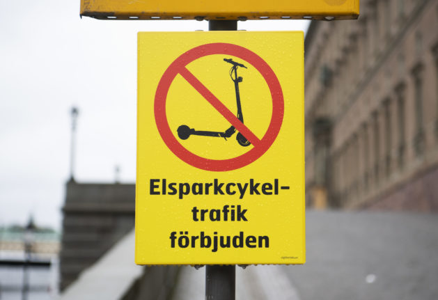 EXPLAINED: The rules for riding an e-scooter in Sweden