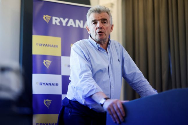 Ryanair CEO Miahcel O'Leary told journalists on Tuesday that the airline would add new routes from Rome this winter.