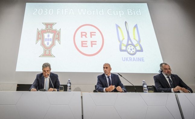 Ukraine to join Spain and Portugal in 2030 World Cup bid