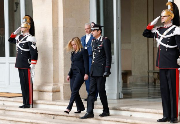 Far-right Meloni sworn in as Italy’s first woman PM