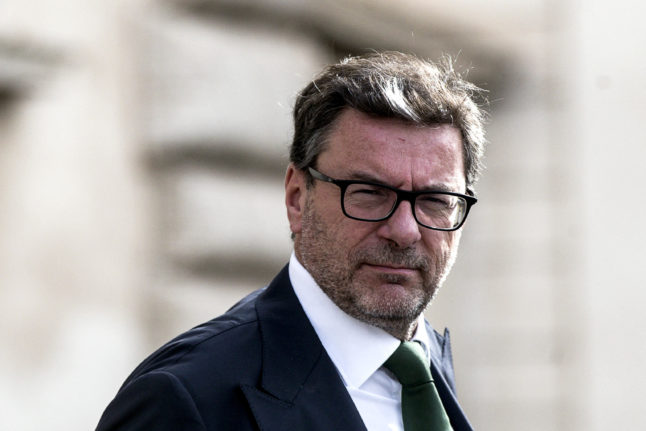 Italy's newly-appointed Minister of Economics and Finance Giancarlo Giorgetti is a pro-Europe member of Salvini's League party.