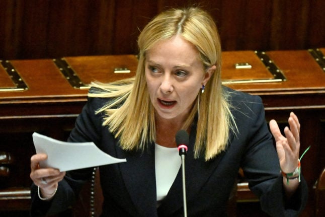 New Italian Prime Minister Giorgia Meloni outlined her programme for government on October 25, 2022, reaffirming her support for the EU, NATO and Ukraine and presenting herself as a steady hand to guide her country through turbulent times.