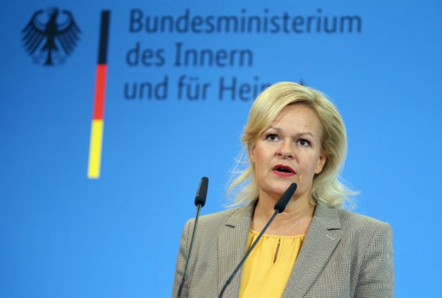 German minister calls for halt to Iran deportations over crackdown