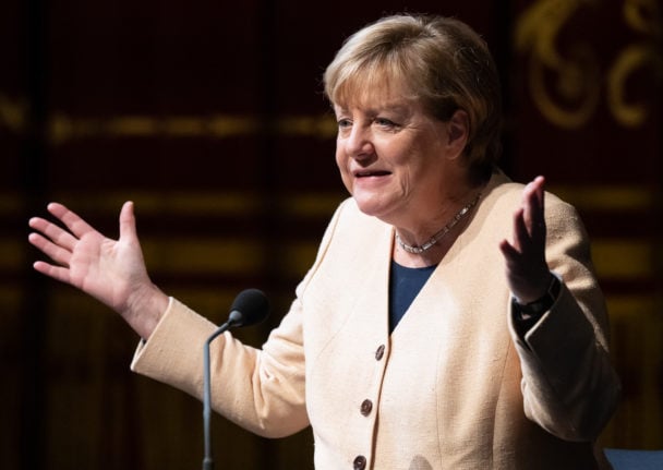 Merkel says no regrets over Germany's Russia gas deals