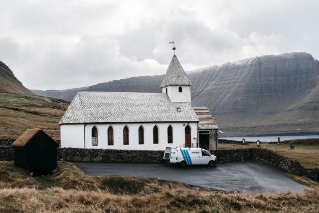 Church on Faroe Islands