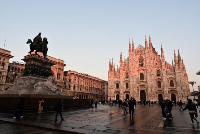 Milan's iconic Duomo.