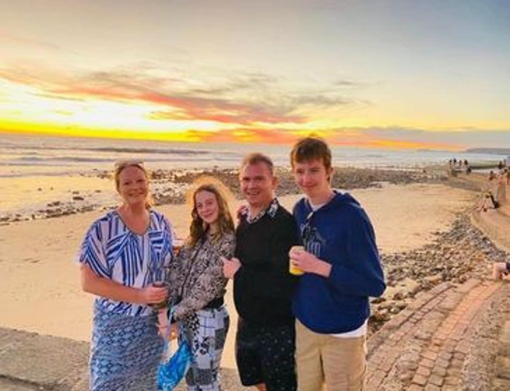 Personal photo of a family from New Zealand living in Denmark