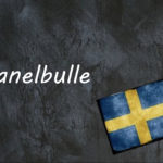 Swedish word of the day: kanelbulle