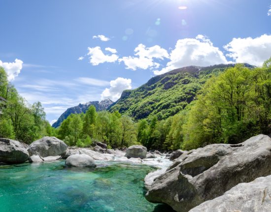 Warmer temperatures are arriving in Switzerland