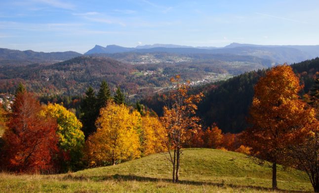 Autumn in Folgaria, Trentino.