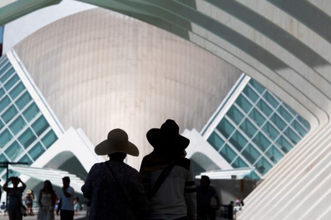 tourists city of arts and sciences valencia tax