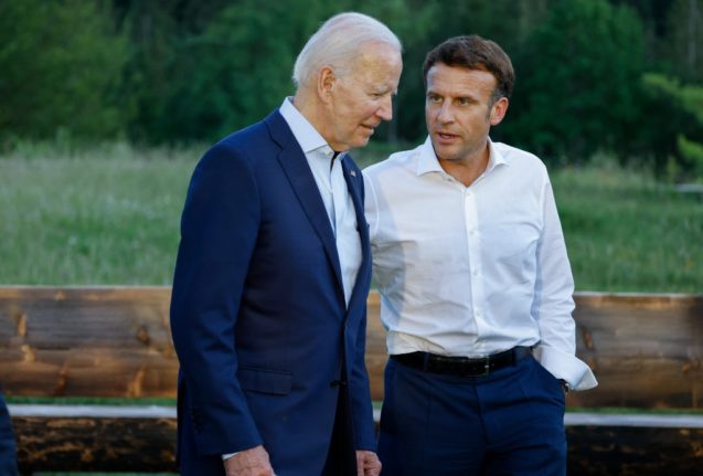 Ukraine and EVs: What Macron and Biden will discuss in Washington