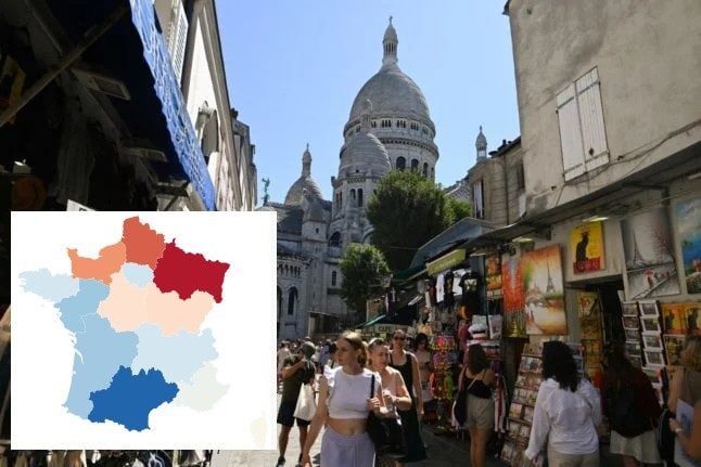 MAP: Which areas of France are set to see a population fall by 2070?