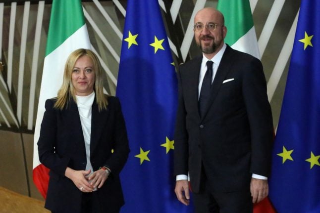 Italian PM Meloni hails 'frank' talks in Brussels
