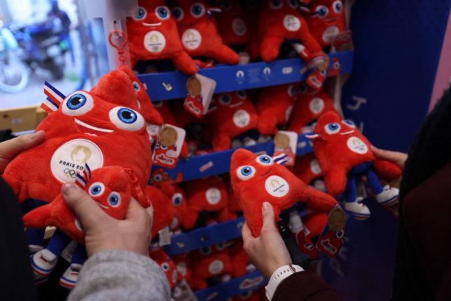 Red faces in France over Olympic mascots made in China