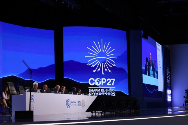 COP27 climate conference in Egypt