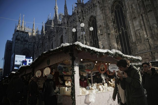Milan's popular Christmas market will open on December 1st.