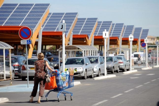 France set to make solar panels compulsory in all large car parks