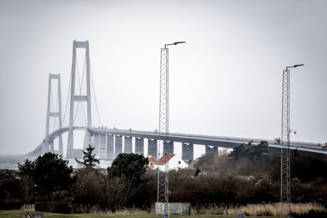 Denmark’s Great Belt Bridge closed to 'sensitive' vehicles due to high winds
