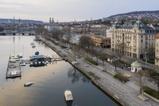 Zurich city centre