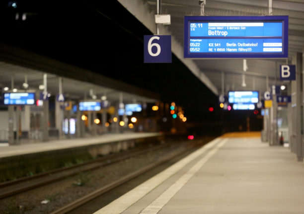 Train cancellations Essen