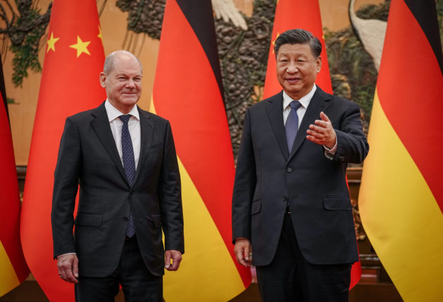 Germany's Scholz arrives in China to boost economic ties