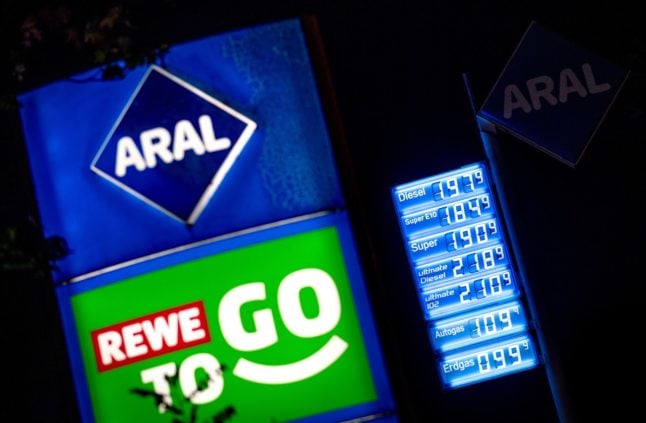 Aral petrol station prices
