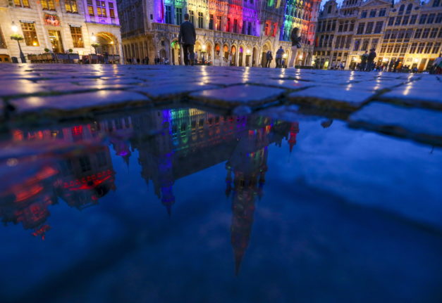 Brussels City Hall and Grand Place