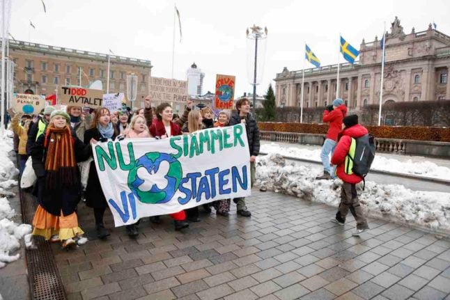 Swedish youths launch landmark climate lawsuit against government