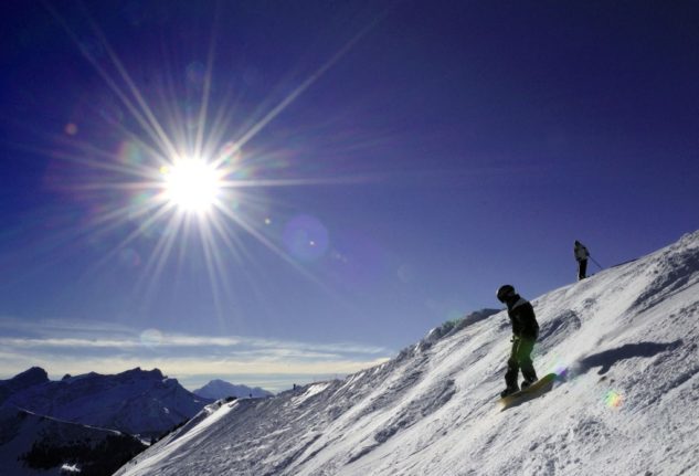The Swiss ski resort seeing record amounts of snow