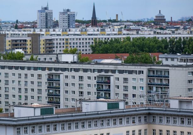 Housing complexes in Berlin.
