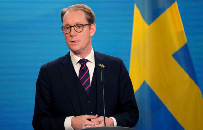 Swedish foreign minister to go to Turkey 'shortly' in Nato bid