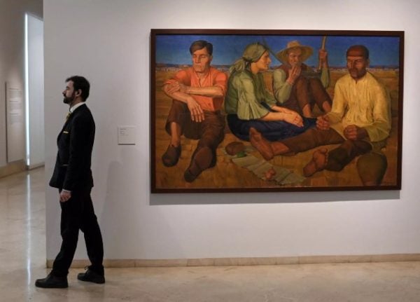 'More to offer' than war: Ukrainian art on display at museum in Spain