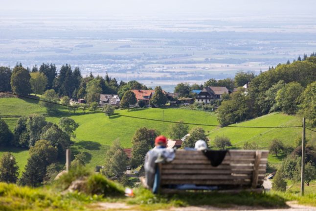 Sunny day in Baden-Württemberg