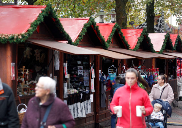 Where are Christmas markets around Germany already opening?