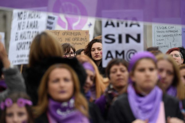 Spain decries 'dreadful' spike in murders of women