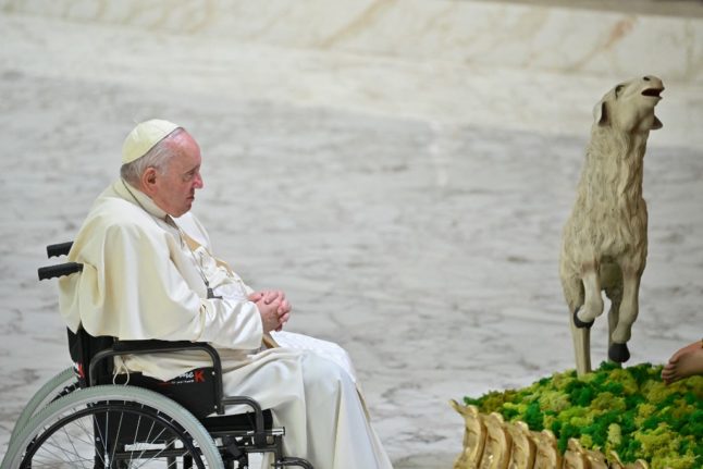 Pope says he has signed resignation letter should health fail