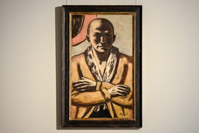 Beckmann self-portrait breaks German auction record