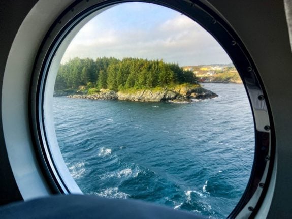 Pictured is a stock photo of a ferry cabin.
