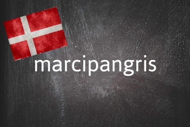 Danish word of the day: Marcipangris