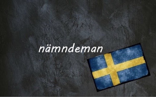 ​​Swedish word of the day: nämndeman