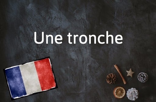 French Word of the Day: Une tronche