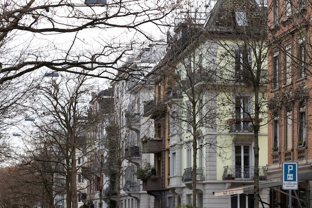 Flats in Zurich, Switzerland.