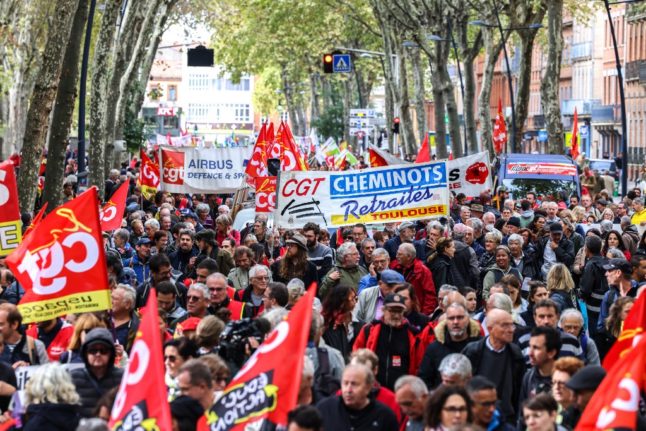 Calendar: The latest French pension strike dates to remember