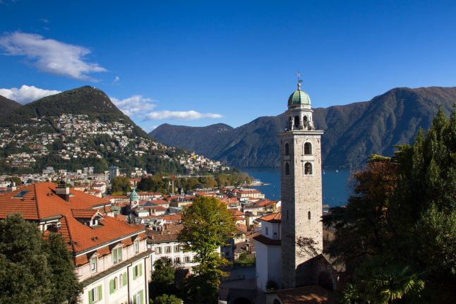 The city of Lugano