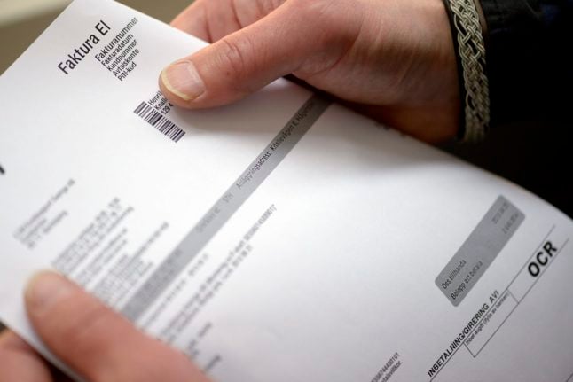 What to do if you can't pay your electricity bill in Sweden