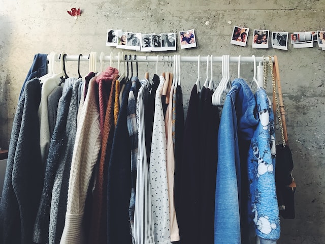 A collection of clothes
