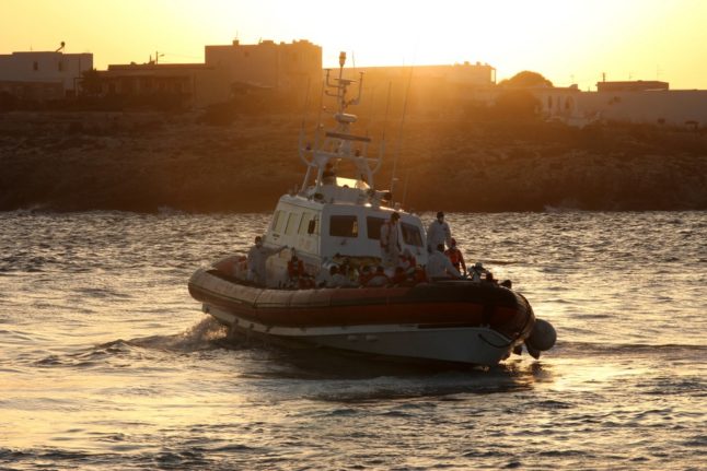 Italy recovers eight bodies from migrant boat off Sicily