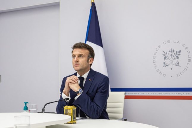 France's Macron urges China to 